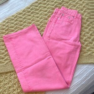 ZARA hot pink jeans